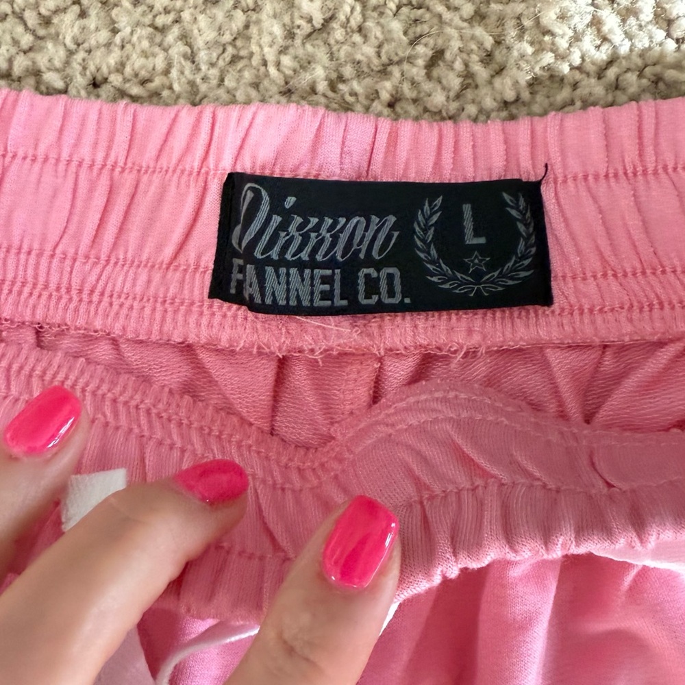 DIXXON Women’s Soccer Pajama Shorts- Pink - Picture 5 of 6